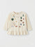 Zara Baby Girl's Off White Printed Blouse | Zara In Lebanon