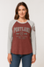 Sublevel Women's Multicolor Long Sleeve Round Neck Printed Blouse |Sublevel In Lebanon
