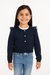 Boboli Girl's Navy Blue Long-Sleeve Cardigan| Boboli in Lebanon