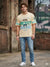 Fmoda Men's Beige Printed T-Shirt | Fmoda In Lebanon