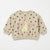 Zara Baby Girl's Beige Lion Cub Polka Dot Sweatshirt | Zara In Lebanon