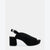 Aerosoles Women's Black Cornelia Wedge Heeled Sandals
