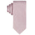 Set of pink patterned ties on a white background