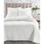 Charter Club White Sculpted Paisley Embroidered Cotton Quilt - Full/Queen | Charter Club In Lebanon