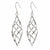 Touch Of Silver Women's Silver Swirled Drop Earrings | Touch Of Silver in Lebanon
