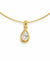 Giani Bernini Women's Gold Cubic Zirconia Pear Bezel Pendant Necklace | Giani Bernini in Lebanon