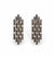 On 34th Women's Silver On 34th Chain Link Statement Drop Earrings | On 34th in Lebanon