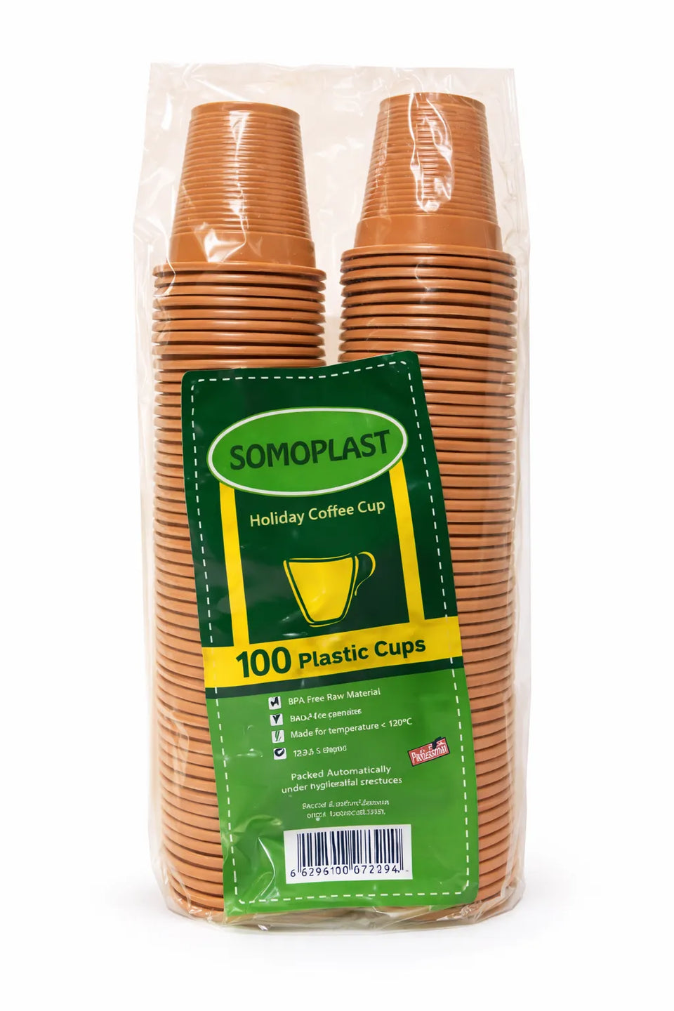 Somoplast 100 Coffee Plastic Cups