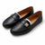 Kate Spade Women's Black Pebble Leather Madi Loafers | Kate Spade in Lebanon