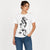 Emporio Armani Women's White A flocked Dalmatian T-shirt | Emporio Armani in Lebanon