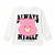 Zara Girl's White "Always Myself" Graphic Sweatshirt | Zara In Lebanon