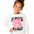 Zara Girl's White "Always Myself" Graphic Sweatshirt | Zara In Lebanon