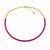 On 34th Women's Gold-Purple Collar Necklace | On 34th in Lebanon