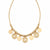 Anne Klein Women's Gold Tone Lattice Disc Beaded Necklace | Anne Klein In Lebanon