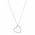 Giani Bernini Women's Silver Cubic Zirconia Open Heart Pendant Necklace | Giani Bernini in Lebanon