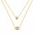 Macy & Co Women's Gold Evil Eye Necklace | Macy & Co In Lebanon