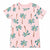 Carter's Baby Girl's Pink Printed Crew Neck T-Shirt|Carter's In Lebanon