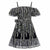 Kensie Women's Black Embroidered Off-The-Shoulder Dress
