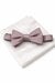 Alfani Men's Dusty Rose Pre-Tied Bow Tie & White Solid Pocket Square Set | Alfani In Lebanon