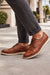 Steve Madden Men's Brown Lace Up P-Jansen Cognac Casual Shoes |Steve Madden In Lebanon