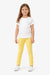 Ativo Girl's Yellow with Bow Details Leggings | Ativo in Lebanon
