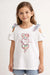 Ativo Girl's White Printed Blouse | Ativo In Lebanon