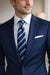 Club Room Men's Navy & Blue Hoskin Classic Stripe Tie | Club Room In Lebanon