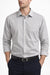 Calvin Klein Men's Grey & White Regular-Fit Stretch Dress Shirt | Calvin Klein In Lebanon