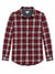 Sun Stone Men’s Red Combo Long Sleeve Shirt | Sun Stone in Lebanon