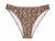 Wolf & Whistle Women's Brown Snakeskin Print Bikini Bottom | Wolf & Whistle in Lebanon