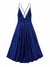 Blondie Nites Women's Royal Blue Sleeveless Long Dress | Blondie Nites in Lebanon