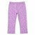 First Impressions Baby Girl's Purple With Heart Printed Leggings |First Impressions in Lebanon