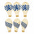 Amscan White 6 pcs Printed Balloons | Amscan In Lebanon