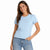 Tommy Hilfiger Women's Blue Classic Logo Crew Neck T-Shirt|Tommy Hilfiger In Lebanon
