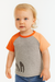 Mango Baby Boy's Grey Printed T-Shirt |Mango In Lebanon