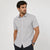 Alfani Men's Grey/White Short Sleeve Cotton Shirt | Alfani In Lebanon