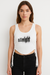 Forever 21 Women's White Lace-Up Cropped Top | Forever 21 in Lebanon