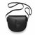 London Fog Women's Black Georgia Embossed Logo Crossbody