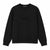 Emporio Armani Women's Black Logo Printed Regular Fit Sweatshirts | Emporio Armani In Lebanon
