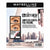 MAYBELLINE NEW YORK Long Lash Professional mascara packaging for the Sky High line, featuring a black and white header, product imagery of eyelashes and an applicator, a before-and-after eye close-up, and a cityscape background with an airplane.