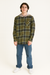 Quiksilver & Roxy Boy's Green Hooded Flannel Shirt |Quiksilver & Roxy In Lebanon