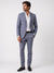 Topman Men's Light Blue Plaid Pattern Blazer | Topman in Lebanon