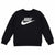 Nike Boy's Black Logo Printed Sweatshirt |Nike in Lebanon