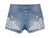 Imperial Star Girl's Light Blue High Rise Shorts | Imperial Star Girl in Lebanon