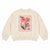 Zara Girl's Cream With Flowers Printed Sweatshirts | Zara In Lebanon