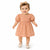 Zara Baby Girl's Dusty Rose With Flowers in Black Dress | Zara in Lebanon