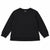 Emporio Armani Women's Black With Logo Print Sweatshirt | Emporio Armani in Lebanon