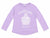 Zara Girl's Light Purple Cup Cake Printed Long Sleeve Blouse | Zara in Lebanon
