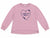 Zara Girl's Lilac Heart "Carry On Happy " Printed Long Sleeve Blouse | Zara in Lebanon