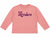 Zara Girl's Dusty Rose "London " Printed Long Sleeve Blouse | Zara in Lebanon